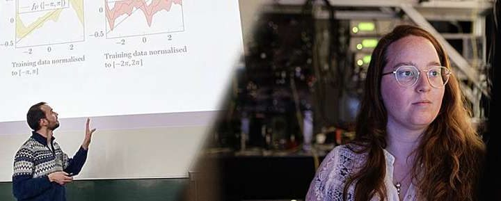 Quantum research in two ways: From proving someone’s location to simulating financial markets