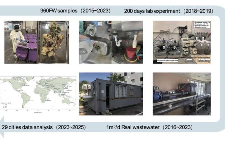 Research reveals cost-effective food waste treatment through sewage systems