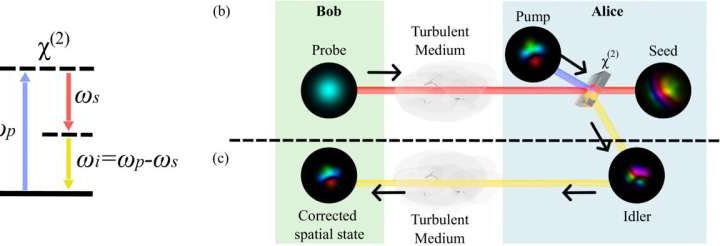 Clearing the path for turbulence-free quantum communication