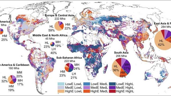 Most precise map yet of agricultural emissions charts a path to reduce hotspots