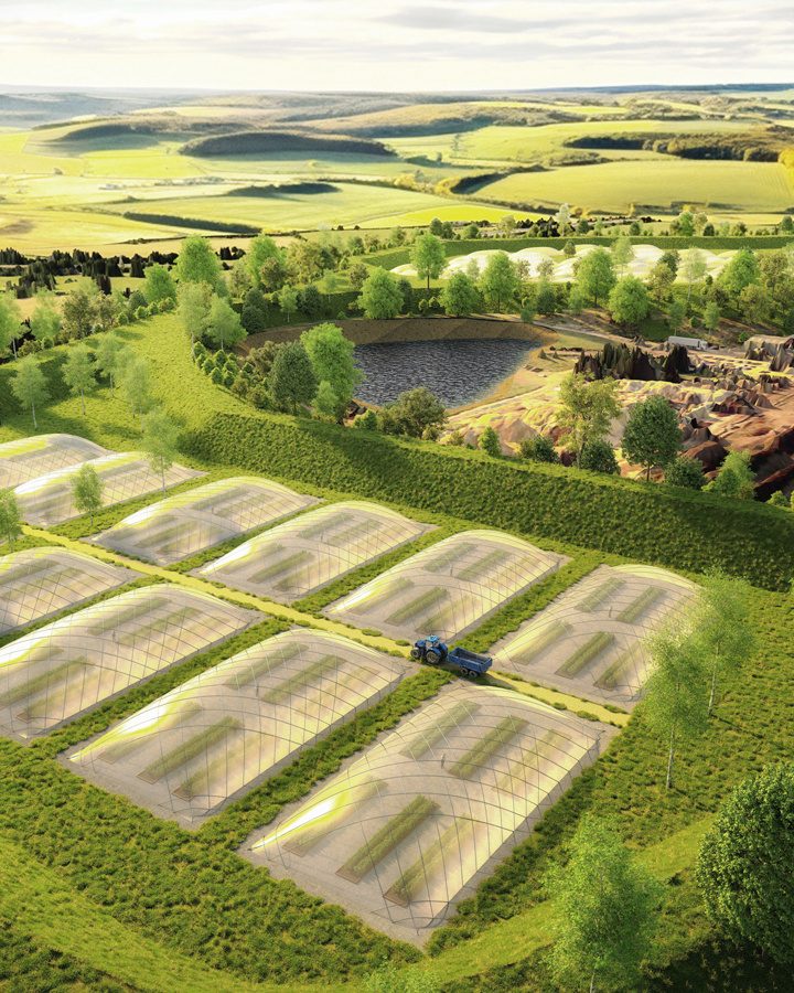 Captured landfill CO2 to boost crop growth in Wiltshire growing domes