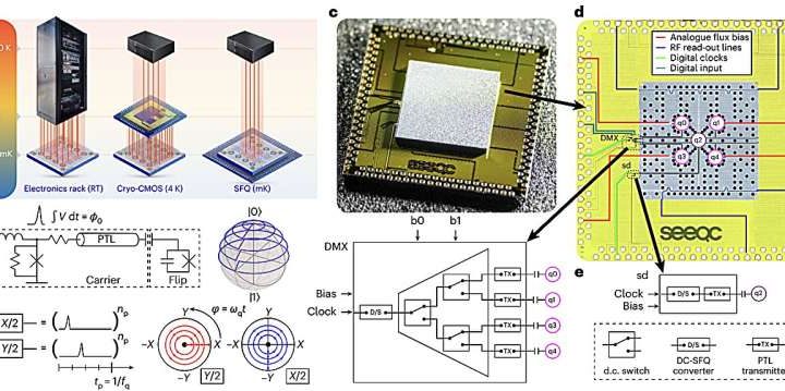 Superconducting quantum processor performs well with significantly less wiring