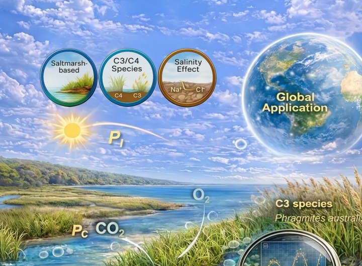 Scientists develop new model to accurately assess global salt marsh carbon sinks