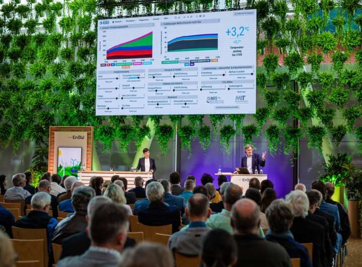 From simulation to strategy: Climate modeling motivates action at the top