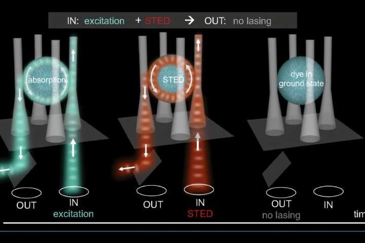 Nanosecond light-by-light switching achieved in liquid crystal droplet
