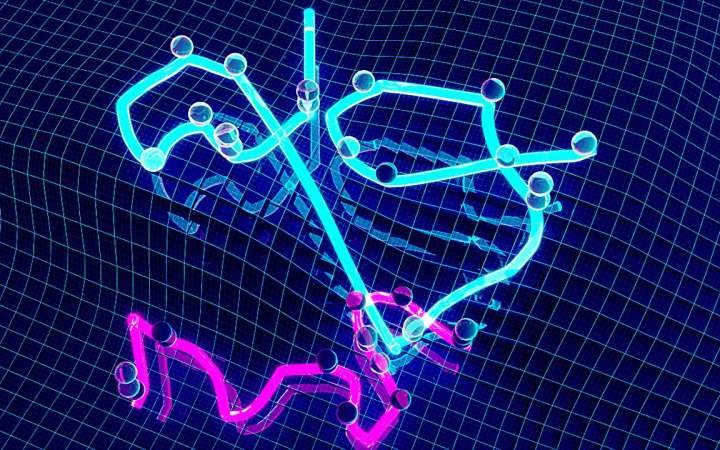 Mathematical framework maps landscape of student knowledge via short quizzes