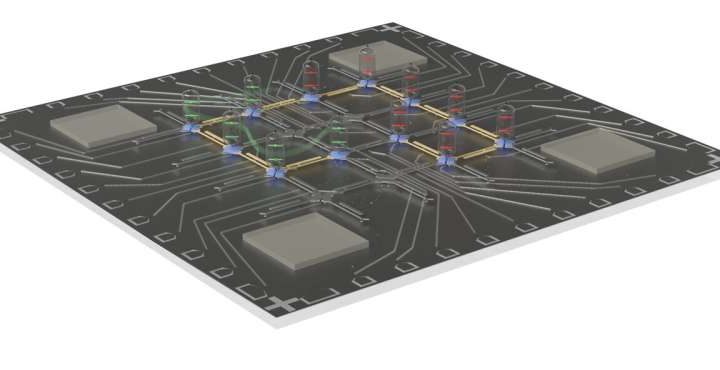 Scalable quantum batteries can charge faster than their classical counterparts