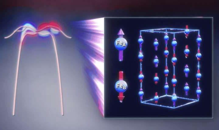 Confirming altermagnetism in an abundant mineral