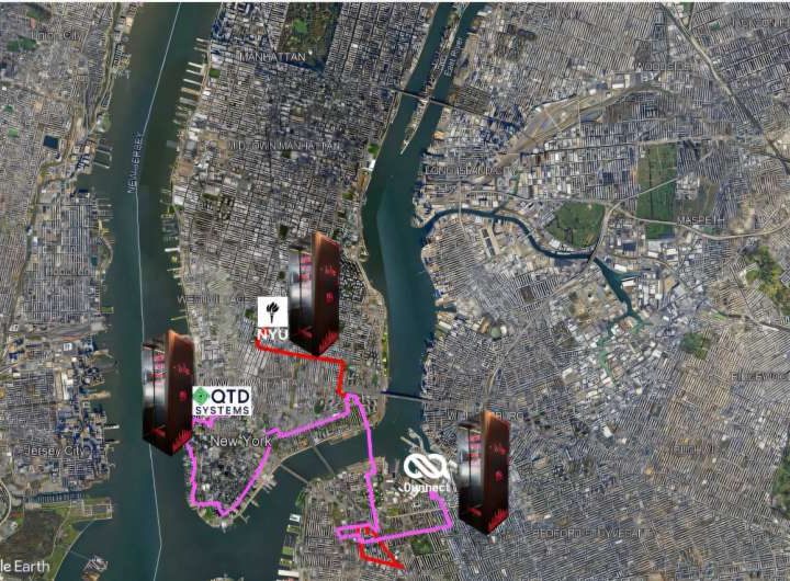 Scientists take a step toward a quantum internet using New York City’s fiber