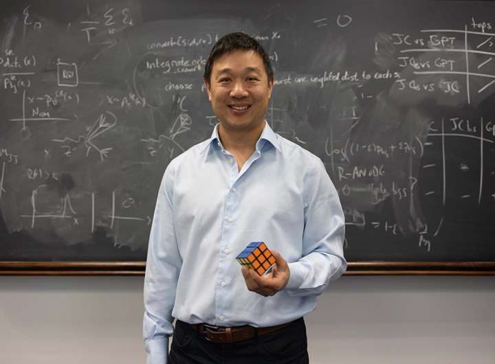 AI trained like a Rubik’s Cube solver simplifies particle physics equations